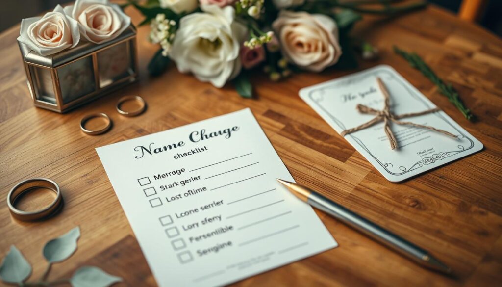 Checkliste Namensänderung nach Hochzeit