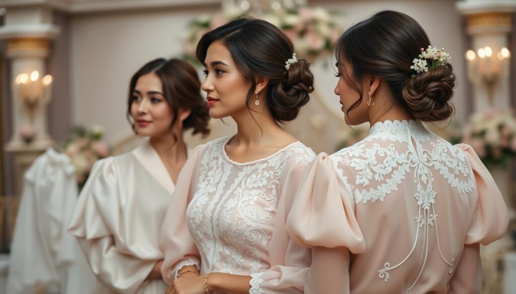 Festliche Blusen zur Hochzeit für Gäste