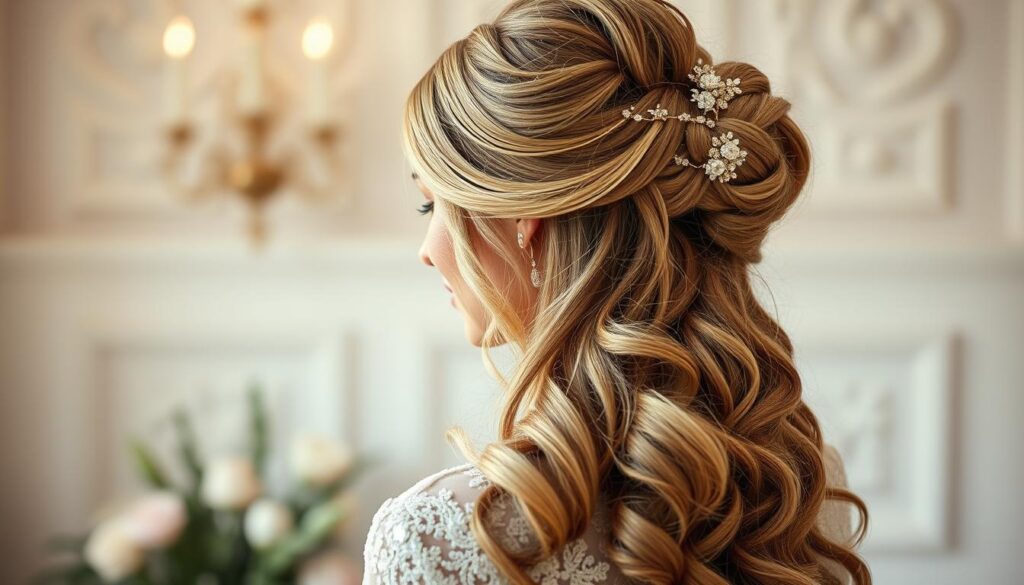 Brautfrisur wechseln