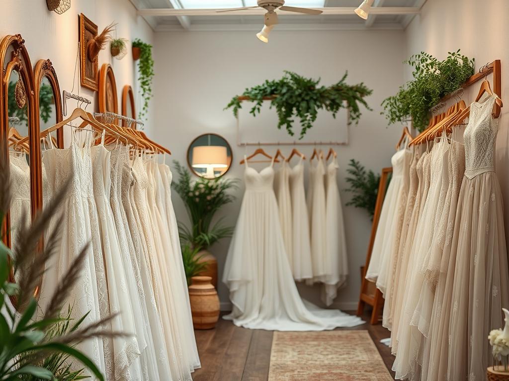 Boho Brautkleid Boutique