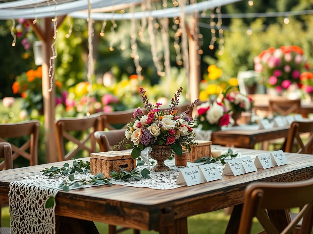 DIY Hochzeit Dekoration