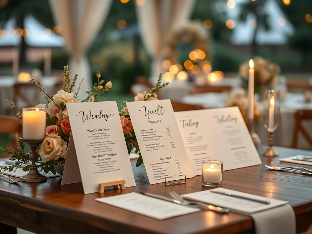 Gästeliste Hochzeit