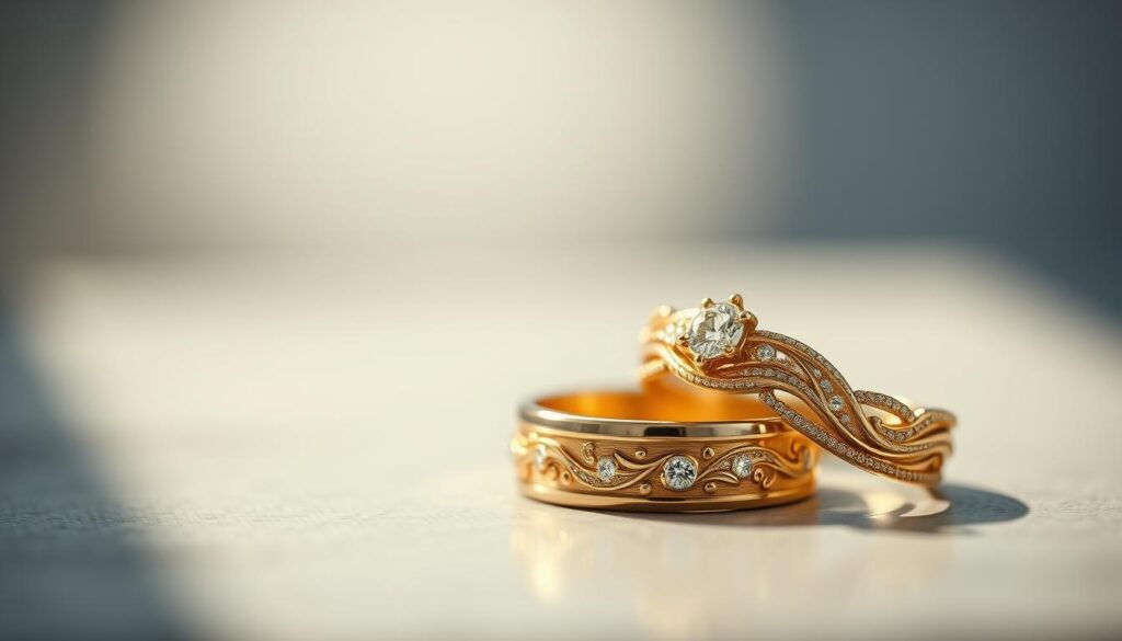 Hochzeitsringe in 585er Gelbgold