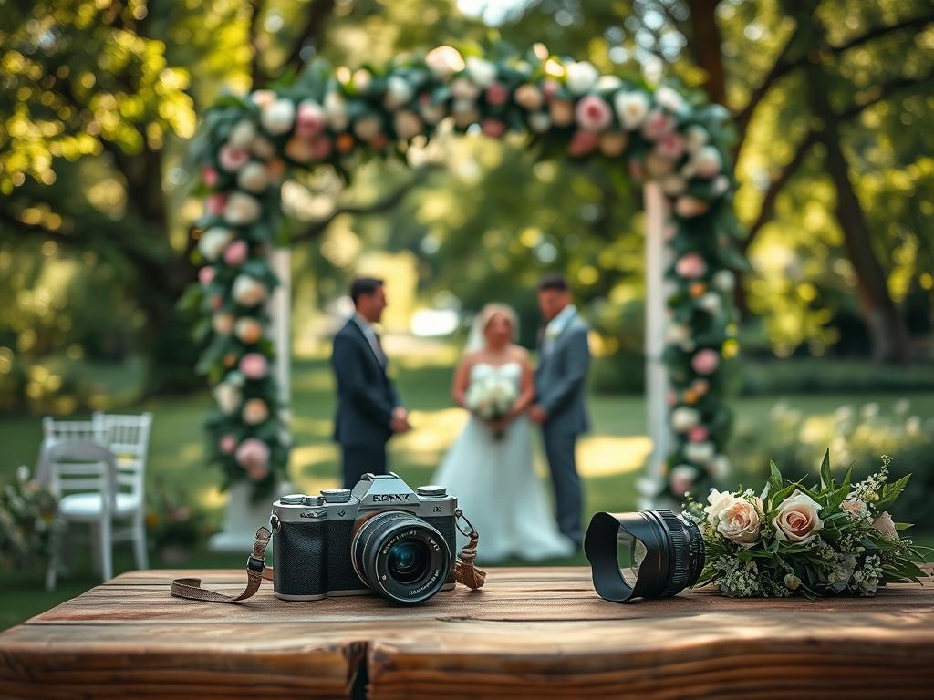 Kreative Hochzeitsfotos