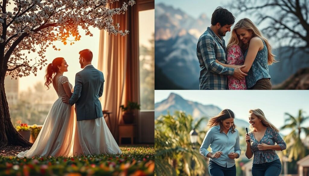 Liebessprüche für verschiedene Beziehungstypen