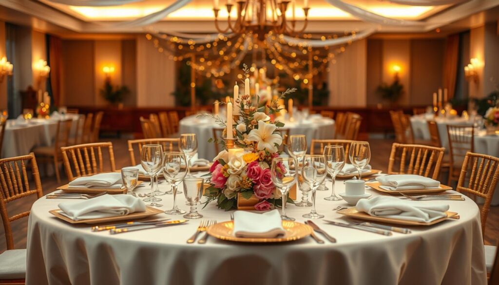 Goldene Hochzeitsfeier Planung