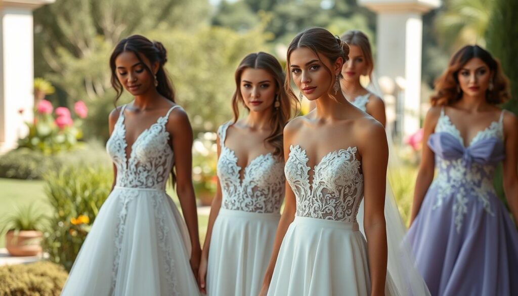 Internationale Brautmode Trends 2024