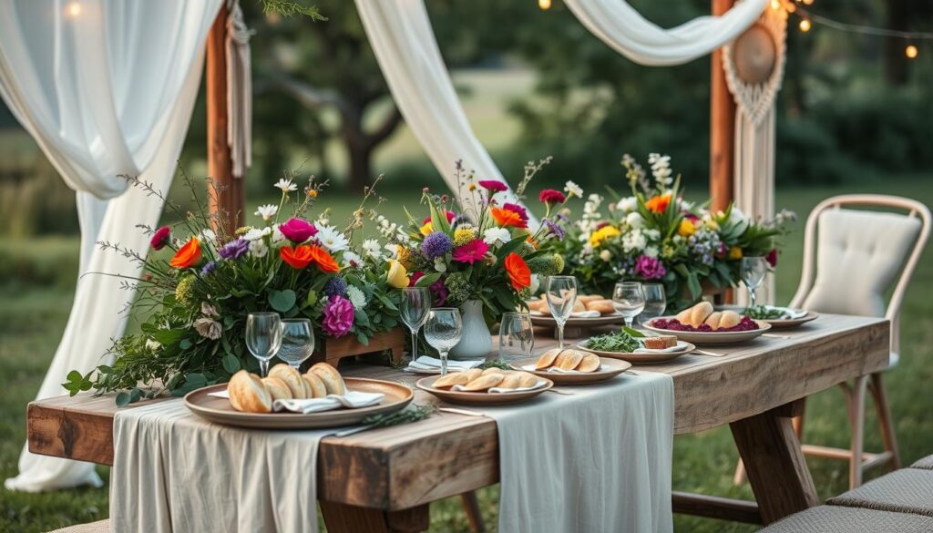 Boho Hochzeit Catering