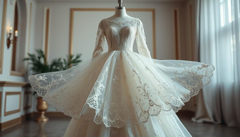 Brautkleider mit Layering-Optionen 2025