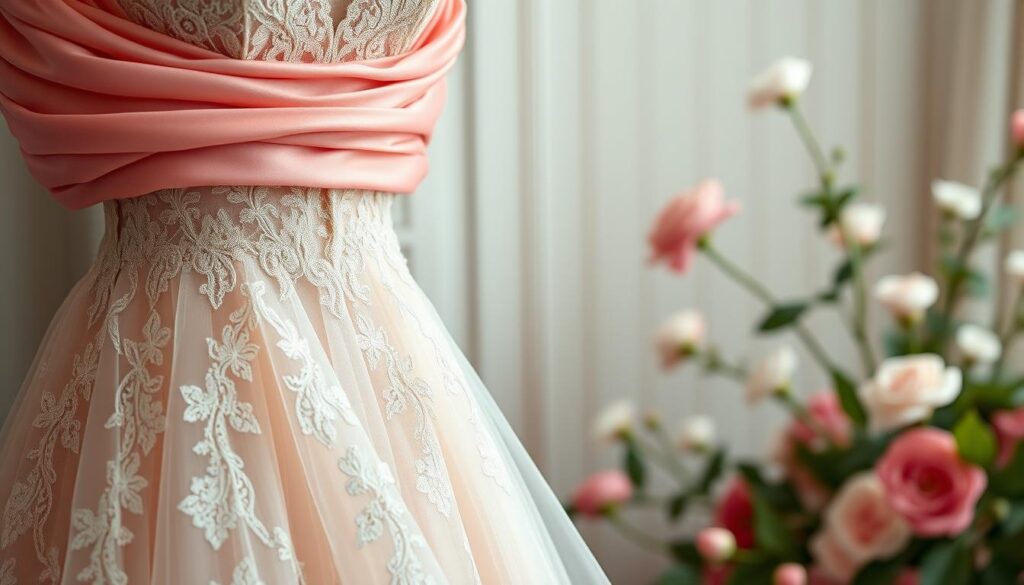 Bridgerton Brautkleid Farbpalette