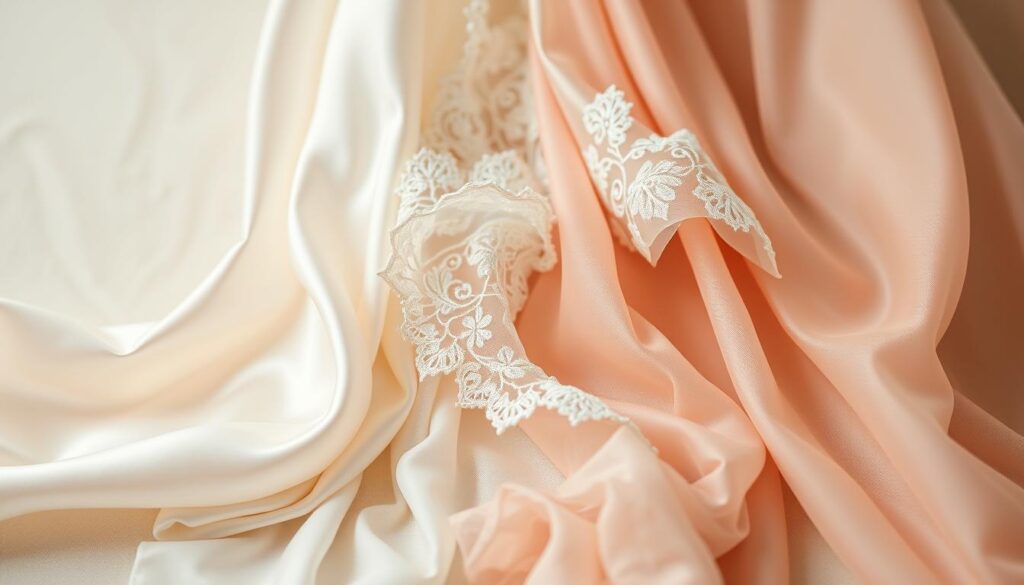 Vielseitige Brautkleider Stoffe