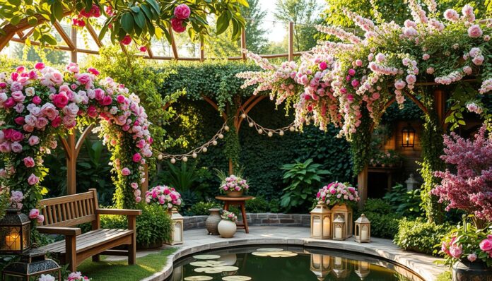 Garten Hochzeit Deko selber machen