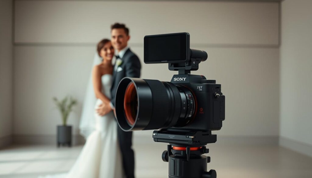 Moderne Hochzeitsfotos Technologie