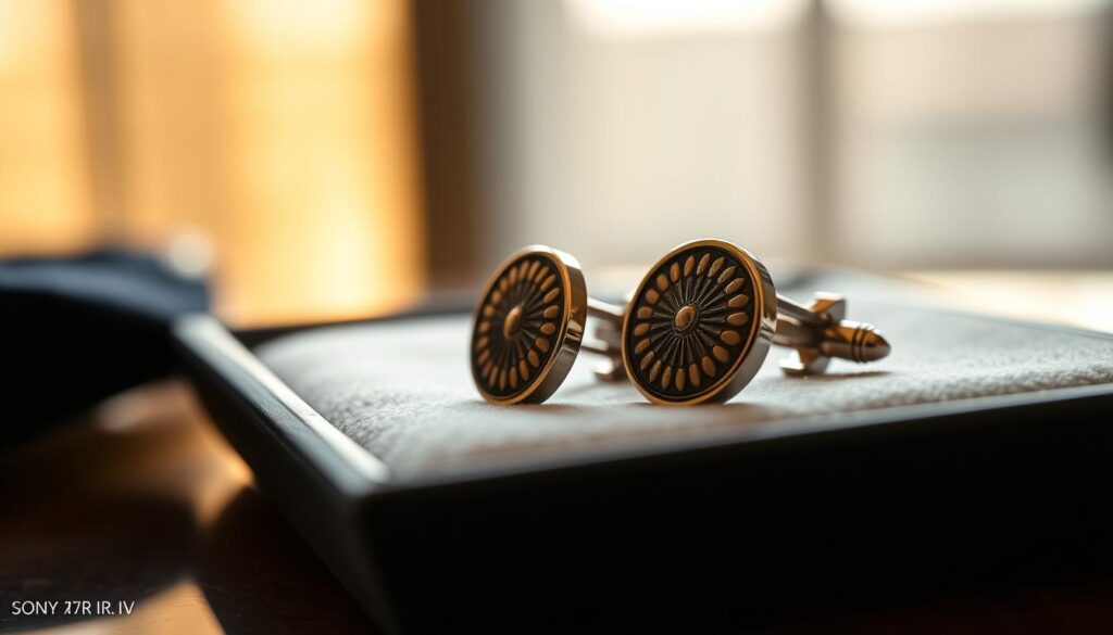 Pflege von Manschettenknöpfen