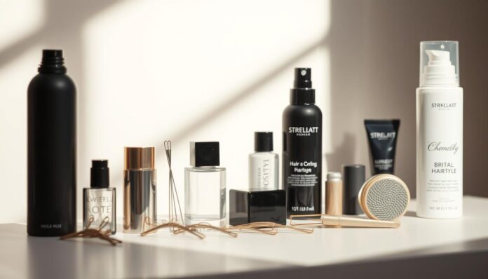 Styling-Produkte für Brautfrisuren