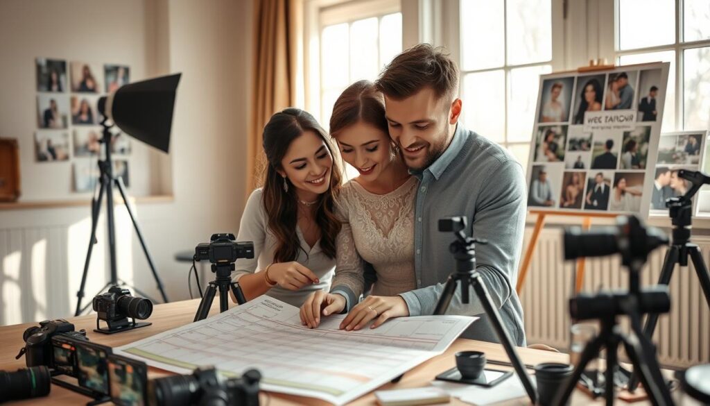 Hochzeitsplanung Fotoaufgaben