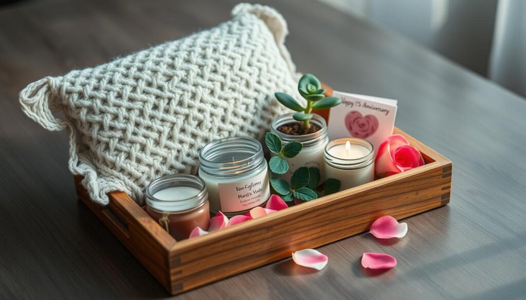 Rosenhochzeit Geschenke auf Budget