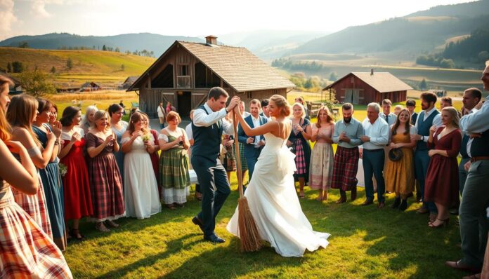 Besentanz Hochzeit