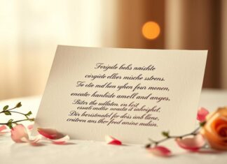 Originelle Gedichte Hochzeit – Kreative Inspirationen Originelle Gedichte Hochzeit