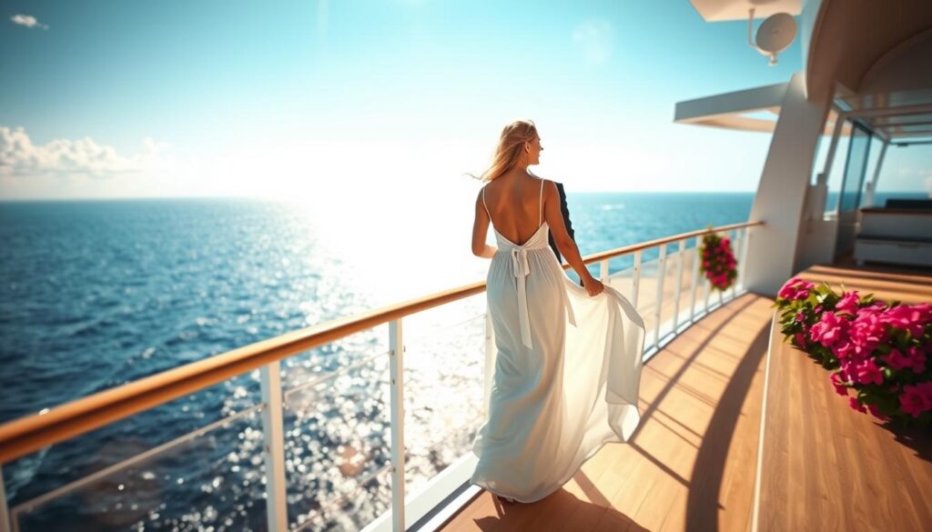 Flitterwochen auf Kreuzfahrtschiff