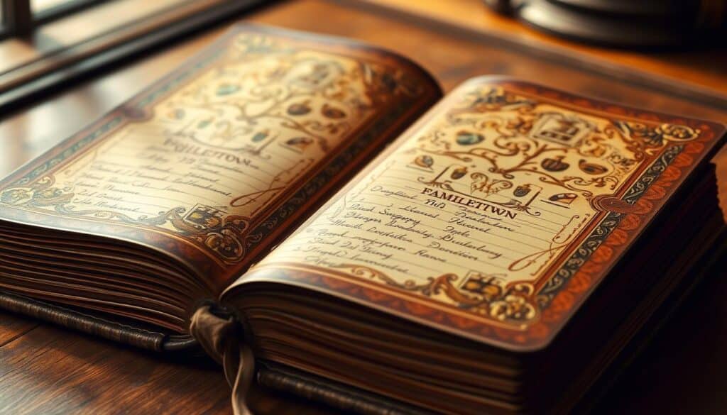 Genealogie Stammbuch Forschung