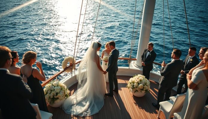 Heiraten auf dem Schiff