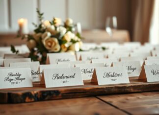 Kreative Platzkarten für die Hochzeit – Ideen & Inspiration Platzkarten Hochzeit Ideen