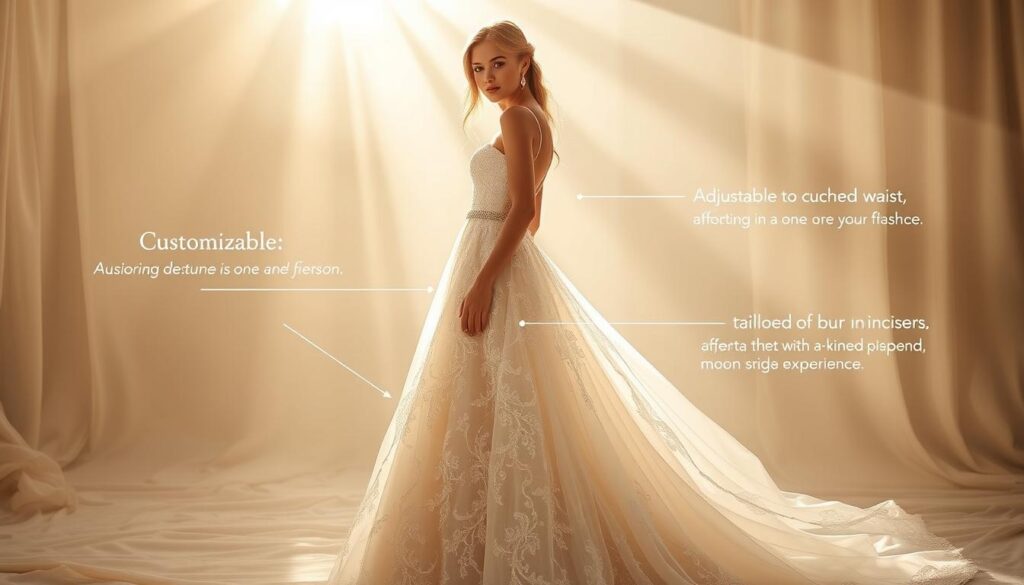 Enzoani Brautkleid Anpassungen
