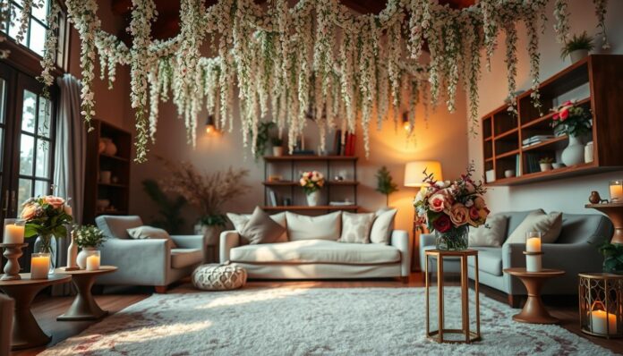 Hochzeit Wohnung schmücken