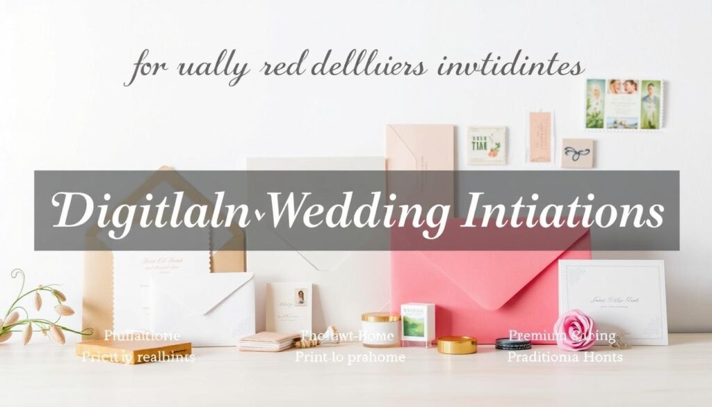 Versandmöglichkeiten für Hochzeitseinladungen digital und gedruckt