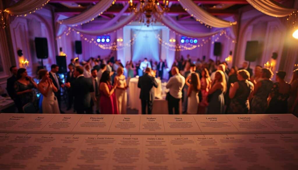 Zeitplanung Unterhaltung Hochzeit