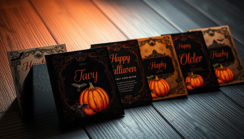 Kreative Halloween Einladungskarten