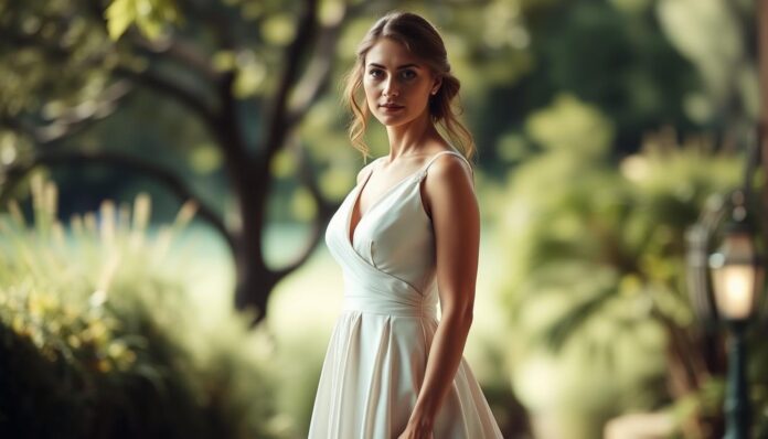 Brautkleid schlicht