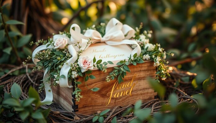 Dekorierte Kartenbox Hochzeit Dekorierte Kartenbox Hochzeit