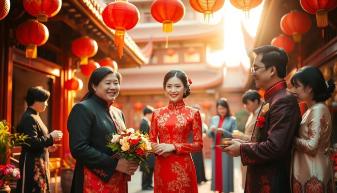 Chinesische Hochzeit