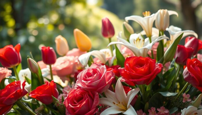 Beliebte Hochzeitsblumen 2026 Rosen Tulpen Lilien