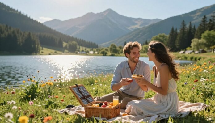 Balance Romantik und Aktivität Flitterwochen Balance Romantik und Aktivität Flitterwochen