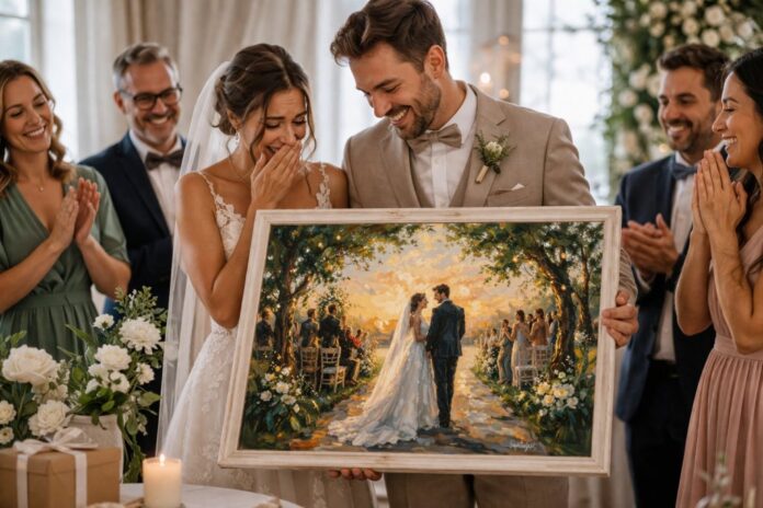 Bilder als schöne Geschenke für die Hochzeit