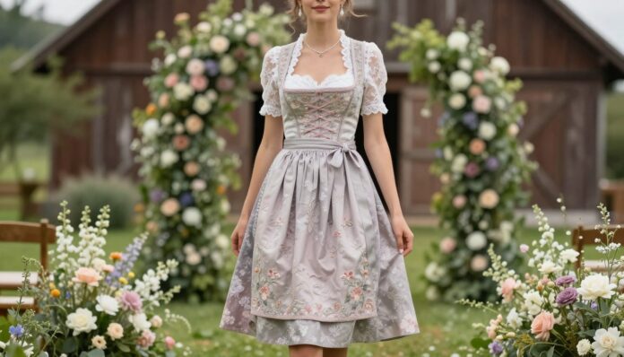 Brautkleid Tracht modern