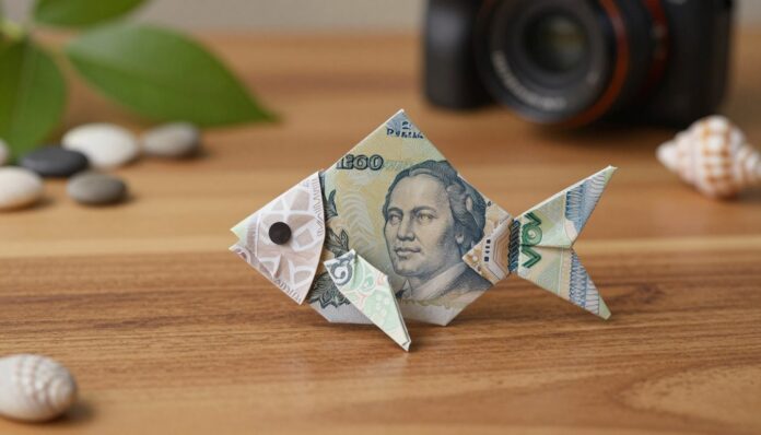 Dekorationsideen Geldschein Fisch Dekorationsideen Geldschein Fisch