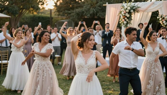 Flashmob Hochzeit einfach