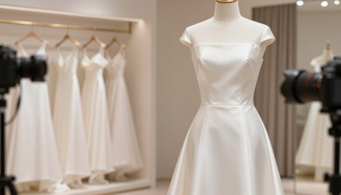 Hochzeitskleid-Schlicht-Elegant Hochzeitskleid Schlicht Elegant