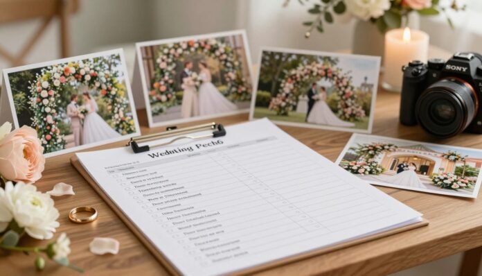 To do Liste Hochzeitsplanung