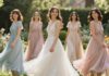 Brautjungfernkleider 2026: Das perfekte Wickelkleid Wickelkleid Brautjungfer