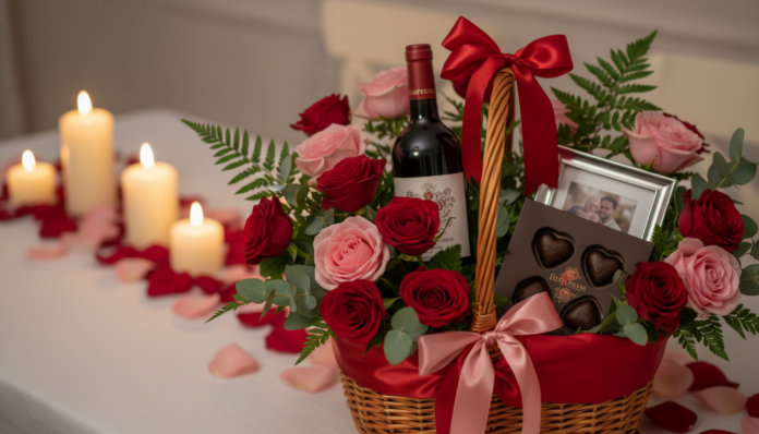 Rosenhochzeit Geschenk