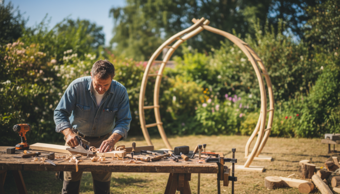 Traubogen selber bauen