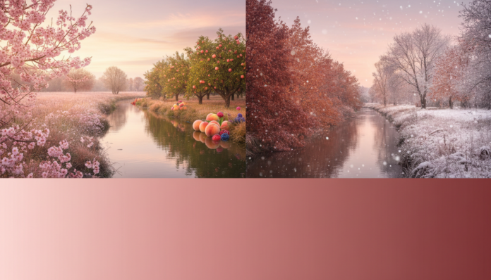 blush jahreszeiten