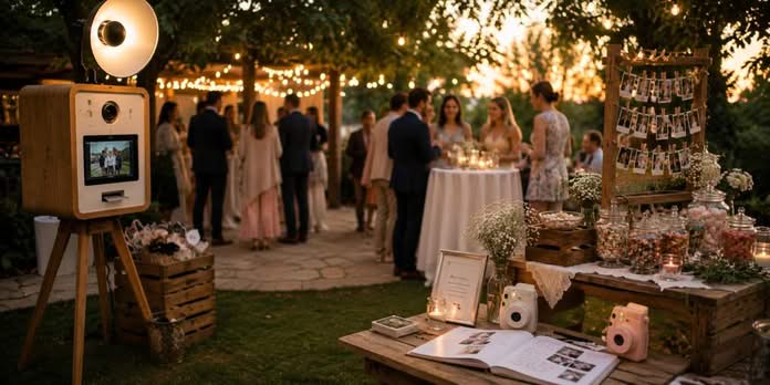 Interaktive Gästekonzepte auf der Hochzeit