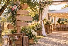 DIY-Wegweiser und Hochzeitsschilder aus Holz selber bauen: Ideen mit persönlicher Note DIY-Wegweiser und Hochzeitsschilder