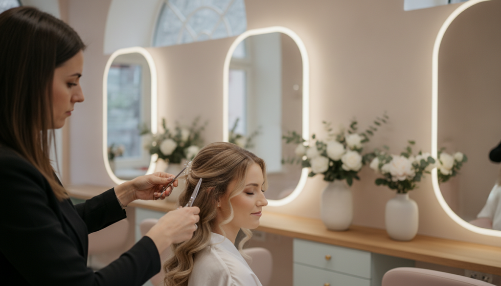 Probetermin für Brautstyling in Remseck am Neckar